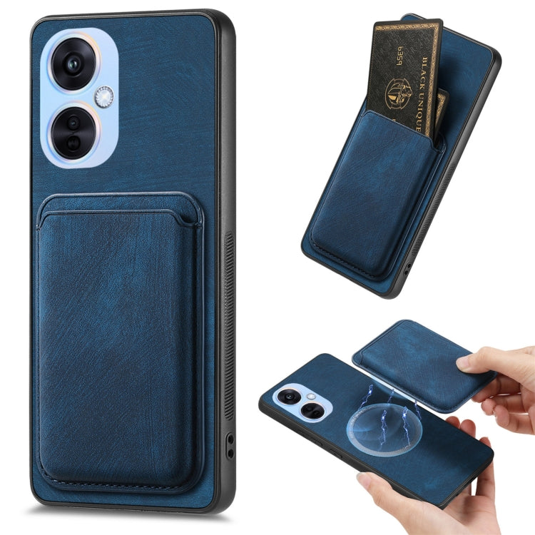 Retro Leather Card Bag Magnetic Phone Case, For OPPO A78 4G, For OPPO K11X 5G, For OPPO Reno10 Pro+, For OPPO A1 5G