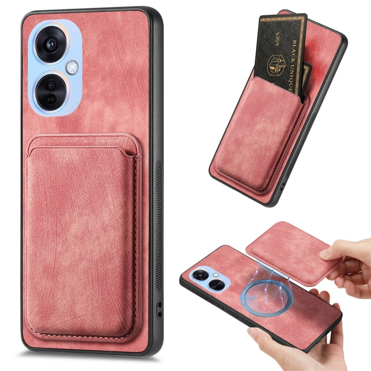 Retro Leather Card Bag Magnetic Phone Case, For OPPO A78 4G, For OPPO K11X 5G, For OPPO Reno10 Pro+, For OPPO A1 5G