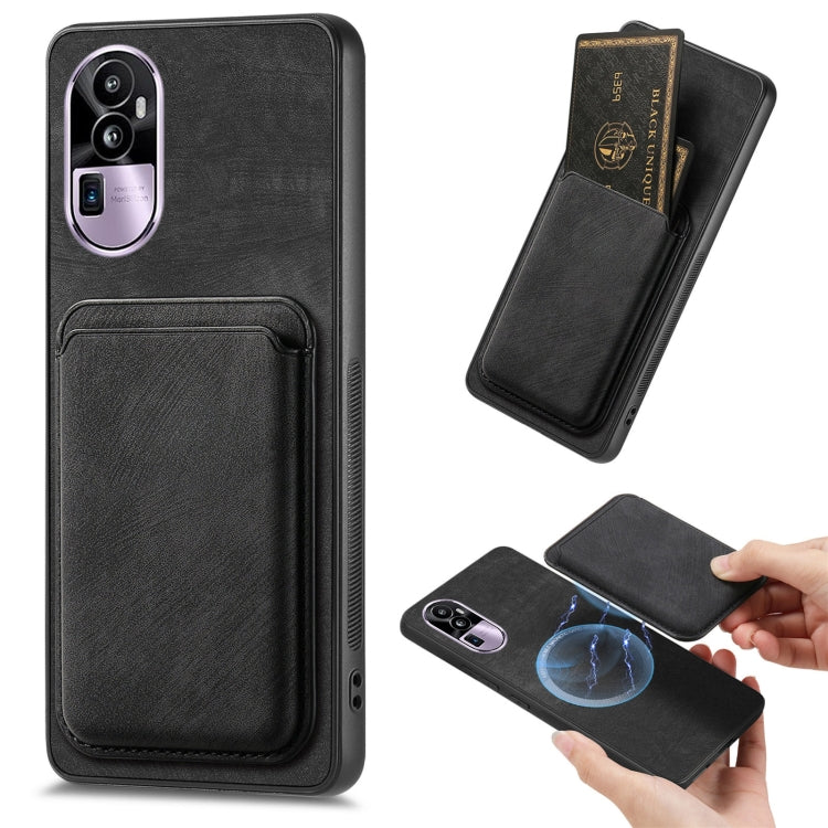 Retro Leather Card Bag Magnetic Phone Case, For OPPO A78 4G, For OPPO K11X 5G, For OPPO Reno10 Pro+, For OPPO A1 5G