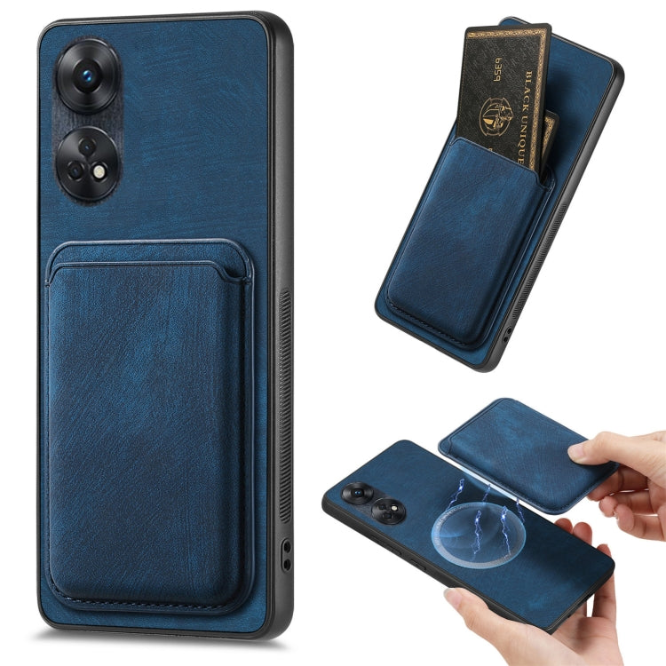 Retro Leather Card Bag Magnetic Phone Case, For OPPO Find X8 Pro, For OPPO Reno8 T 4G, For OPPO Reno8 Z, For OPPO Reno9 5G