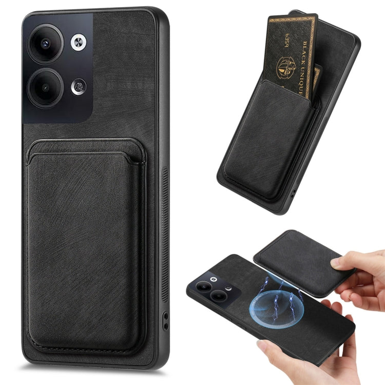 Retro Leather Card Bag Magnetic Phone Case, For OPPO Find X8 Pro, For OPPO Reno8 T 4G, For OPPO Reno8 Z, For OPPO Reno9 5G