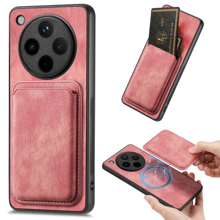 Retro Leather Card Bag Magnetic Phone Case, For OPPO Find X8 Pro, For OPPO Reno8 T 4G, For OPPO Reno8 Z, For OPPO Reno9 5G