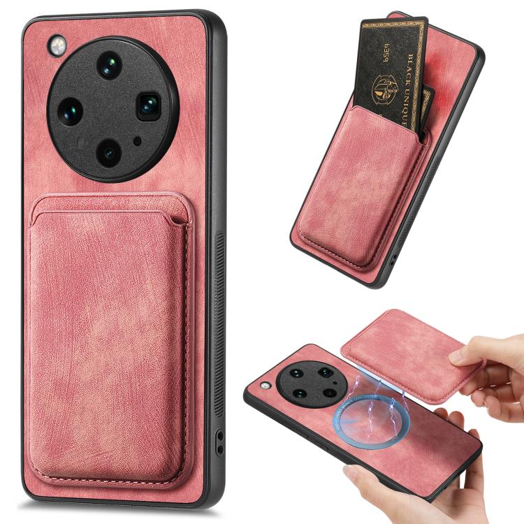 Retro Leather Card Bag Magnetic Phone Case, For OPPO A79 5G, For OPPO Find X8s, For OPPO Find X8 Ultra, For OPPO Find X8
