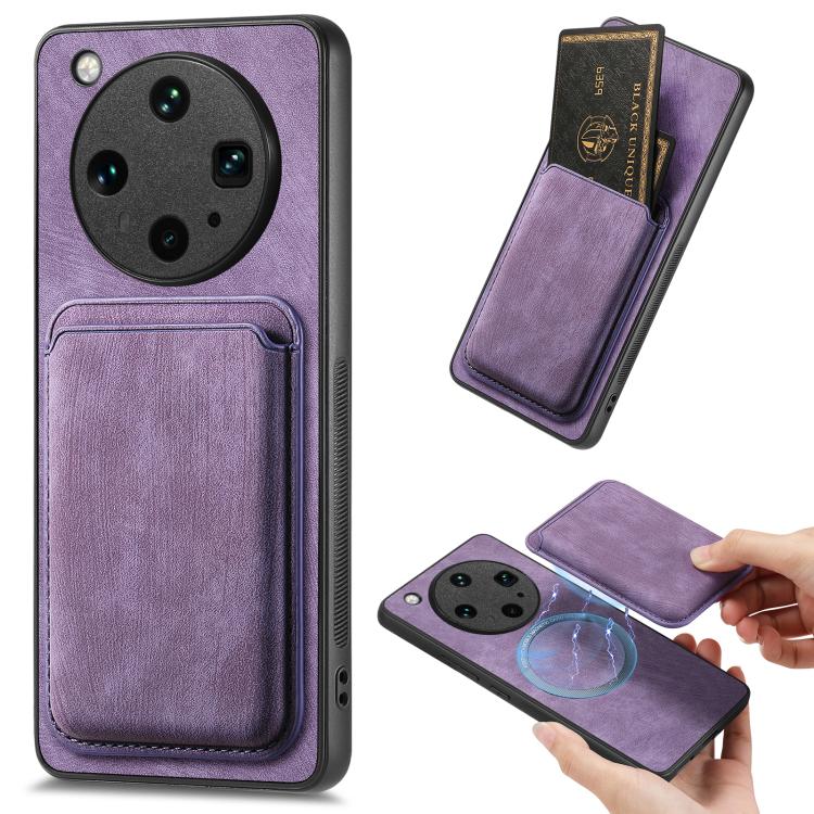 Retro Leather Card Bag Magnetic Phone Case, For OPPO A79 5G, For OPPO Find X8s, For OPPO Find X8 Ultra, For OPPO Find X8