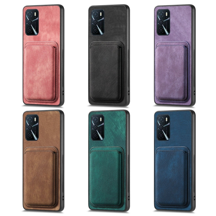 Retro Leather Card Bag Magnetic Phone Case, For OPPO A78 4G, For OPPO K11X 5G, For OPPO Reno10 Pro+, For OPPO A1 5G