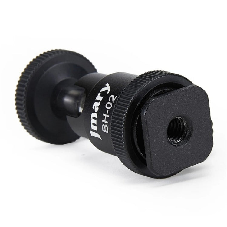 JMARY BH-02 360-Degree Rotating Tripod Ball Head 1/4 Screw Adapter