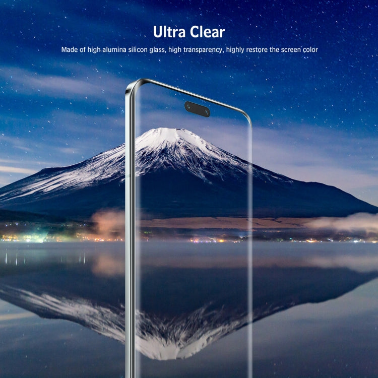 For Honor 80 Pro ENKAY Easy Install Hot Bending Side Glue Tempered Glass Film