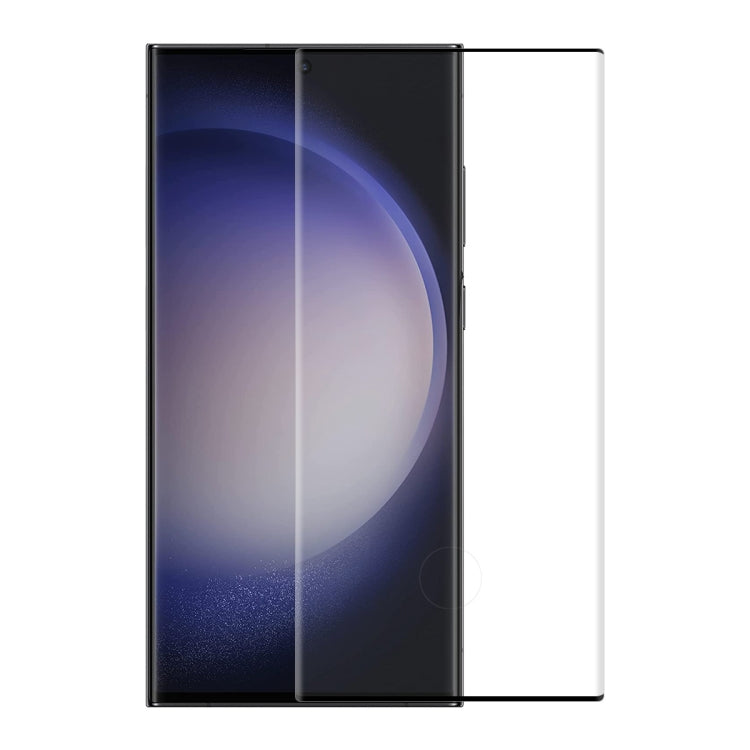 For Samsung Galaxy S22 Ultra 5G ENKAY Easy Install Hot Bending Side Glue Tempered Glass Film