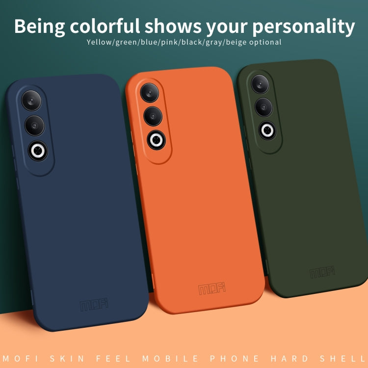 For OPPO K12 / OnePlus Nord CE4 MOFI Qin Series Skin Feel All-inclusive PC Phone Case(Gray)