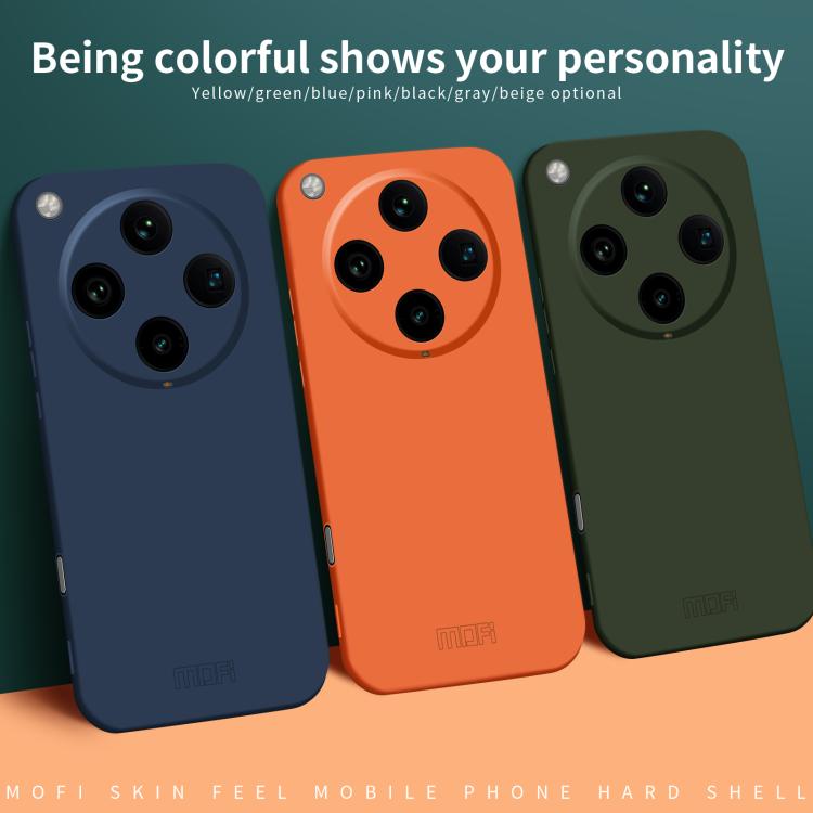 For OPPO Find X8 Pro MOFI Qin Series Skin Feel All-inclusive PC Phone Case(Blue)