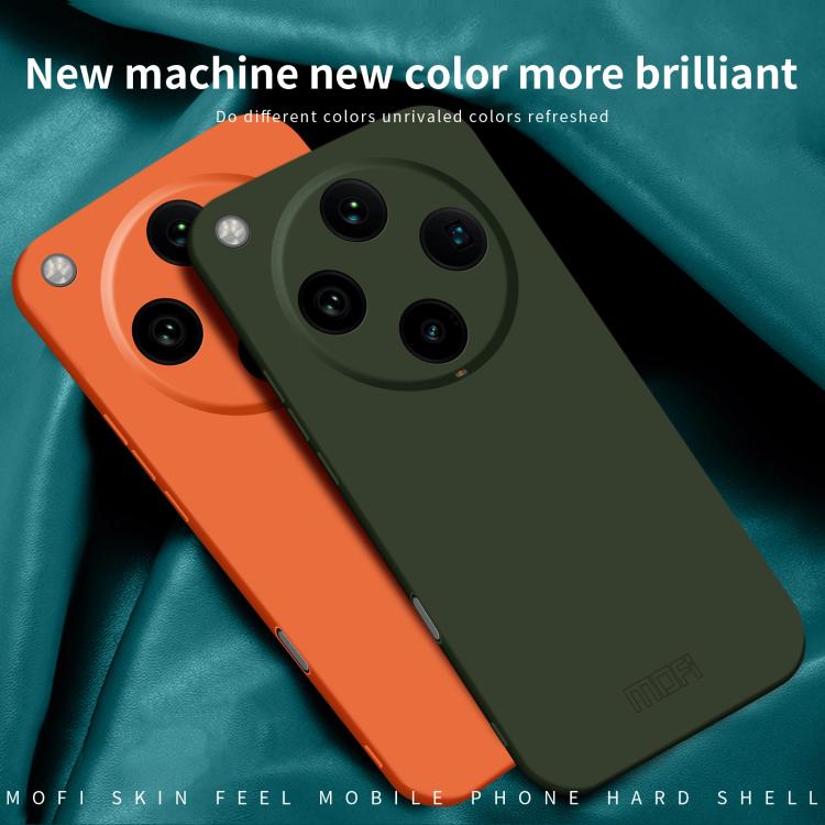 For OPPO Find X8 Pro MOFI Qin Series Skin Feel All-inclusive PC Phone Case(Gray)