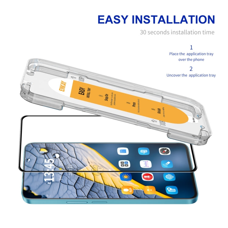 For Realme 8 / 8 Pro / 9 Pro ENKAY Easy Install High Alumina Silicon Full Glass Film