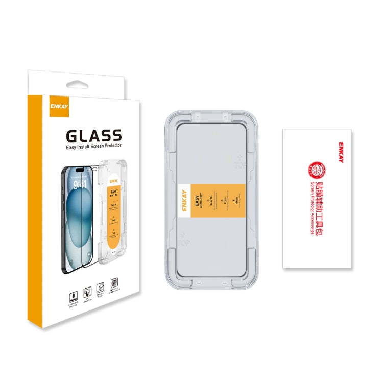 For Realme V20 ENKAY Easy Install High Alumina Silicon Full Glass Film