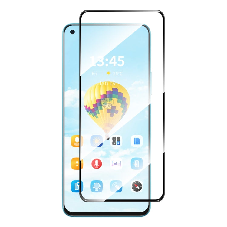 For Reno7 Pro ENKAY Full Glue High Aluminum-silicon Tempered Glass Film
