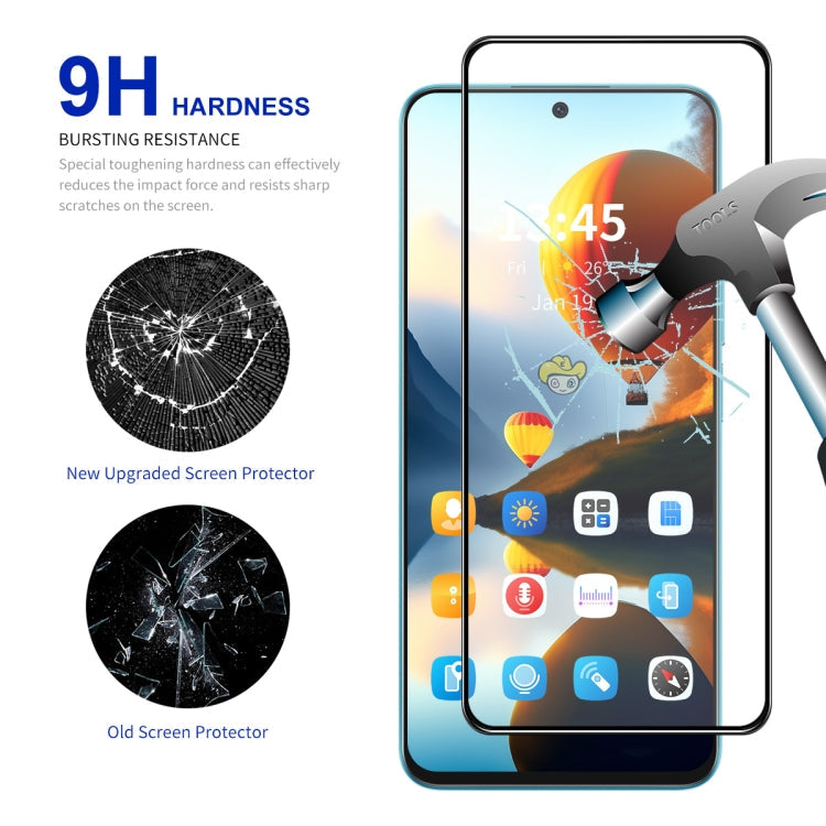 For Tecno Pova 5 / 5 Pro ENKAY Full Glue High Aluminum-silicon Tempered Glass Film