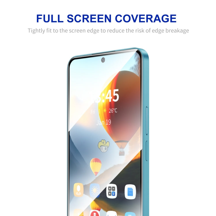 For Tecno Spark 20 Pro 5pcs ENKAY Full Glue High Aluminum-silicon Tempered Glass Film