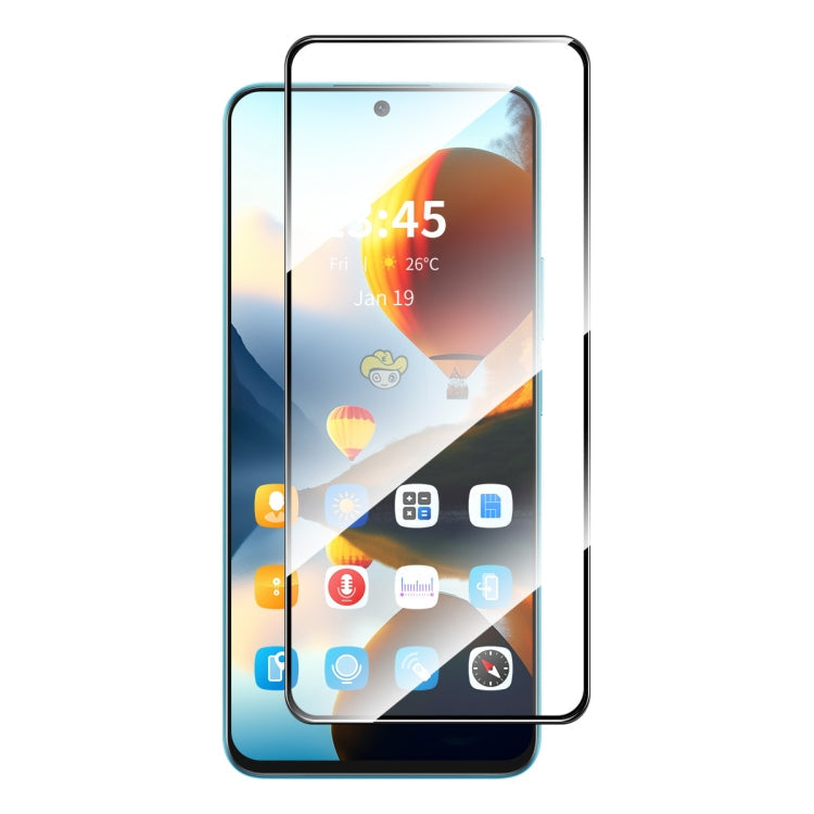 For Itel P55+ ENKAY Full Glue High Aluminum-silicon Tempered Glass Film