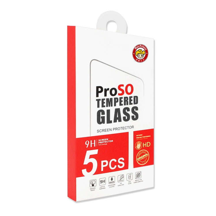 For Nokia C31 5pcs ENKAY Full Glue High Aluminum-silicon Tempered Glass Film