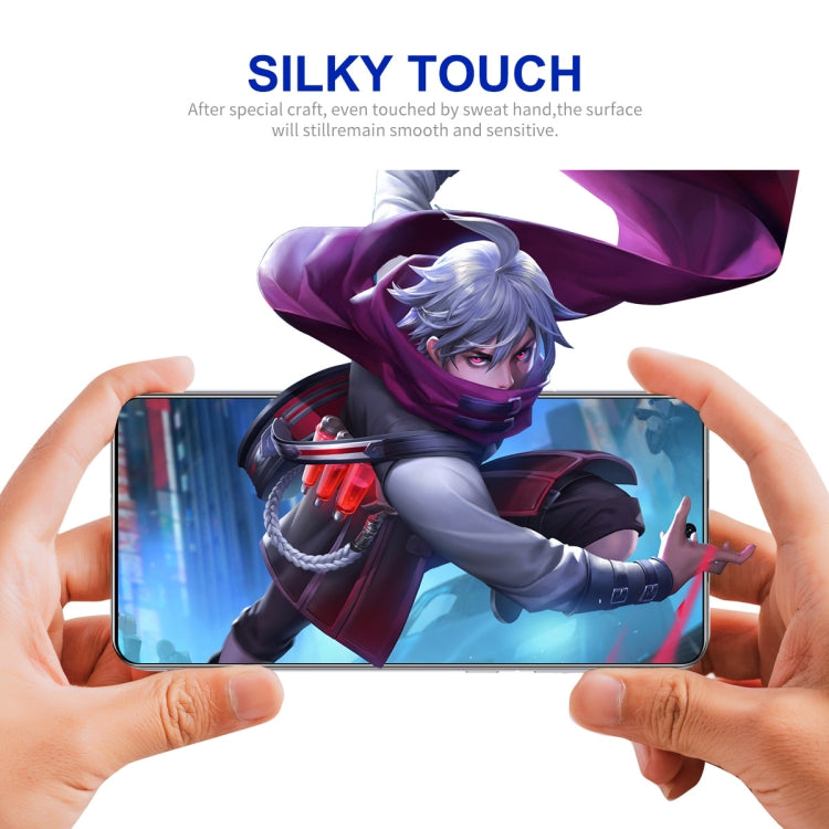 For TCL 30 V 5G 5pcs ENKAY Full Glue High Aluminum-silicon Tempered Glass Film