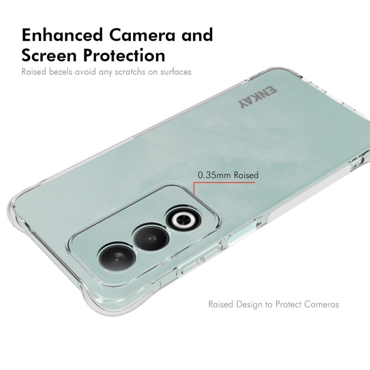 For OPPO A3 Pro 5G Global ENKAY Hat-Prince Transparent TPU Shockproof Phone Case