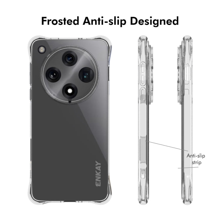 For OPPO Find X8 Pro 5G ENKAY Hat-Prince Transparent TPU Shockproof Phone Case