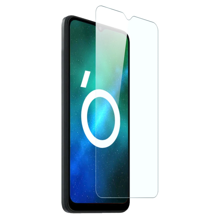 For Xiaomi Redmi A1 4G / A2 4G NORTHJO Transparent TPU Phone Case with Tempered Glass Film(Transparent)