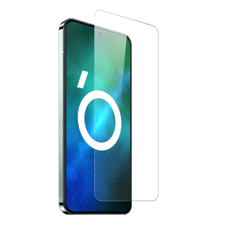 For Xiaomi 13 5G NORTHJO Transparent TPU Phone Case with Tempered Glass Film(Transparent)