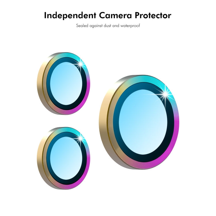 For Huawei Pura 70 Pro / 70 Pro+ ENKAY Hat-Prince 9H Rear Camera Lens Aluminium Alloy Tempered Glass Film(Silver)