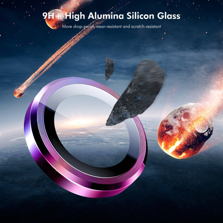 For Huawei nova Flip ENKAY Hat-Prince 9H Rear Camera Lens Aluminium Alloy Tempered Glass Film(Colorful)