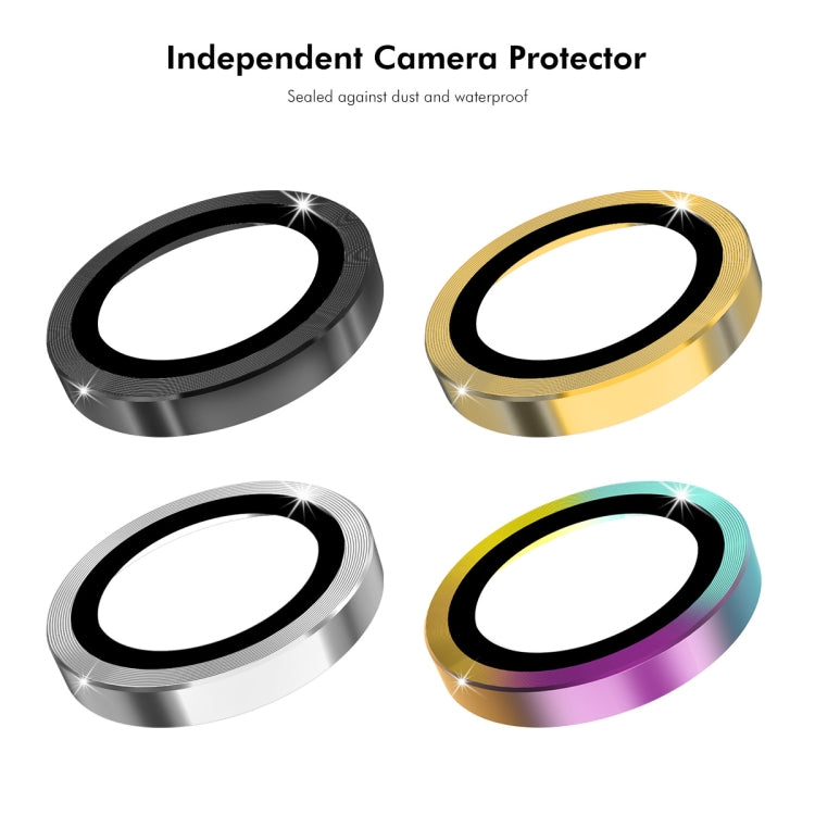 For Xiaomi Redmi Note 13 Pro+ 5G ENKAY Hat-Prince 9H Rear Camera Lens Aluminium Alloy Tempered Glass Film(Colorful)