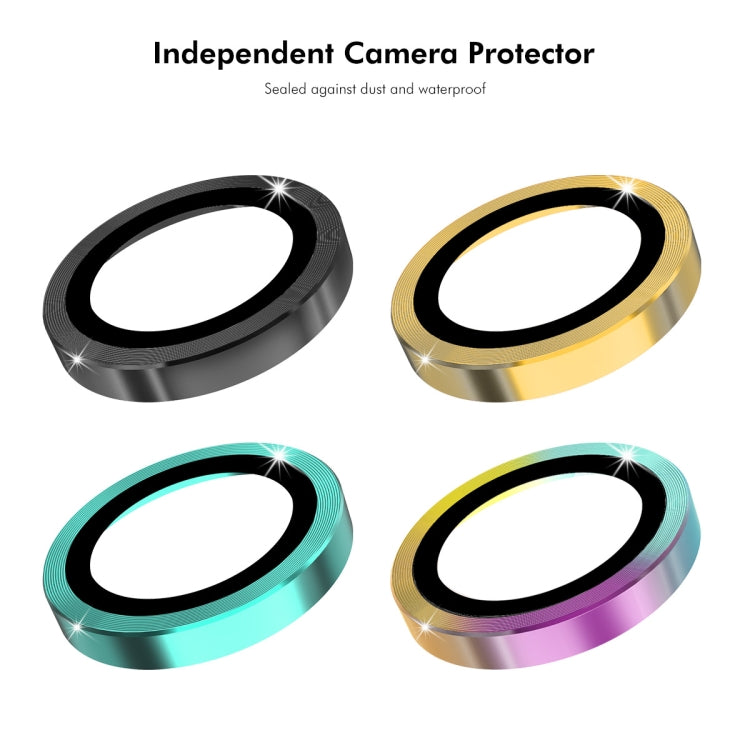 For OnePlus Ace 2 Pro ENKAY Hat-Prince 9H Rear Camera Lens Aluminium Alloy Tempered Glass Film(Silver)