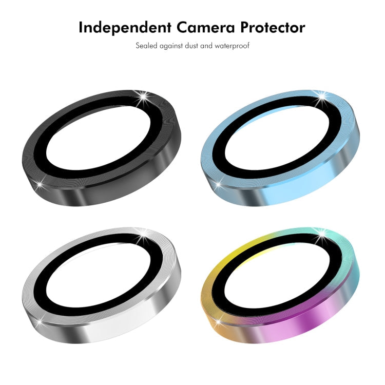 For Xiaomi Poco X5 Pro ENKAY Hat-Prince 9H Rear Camera Lens Aluminium Alloy Tempered Glass Film(Colorful)
