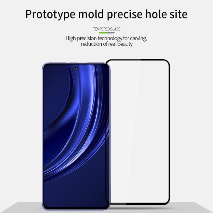 For Realme P1 Speed PINWUYO 9H 2.5D Full Screen Tempered Glass Film(Black)
