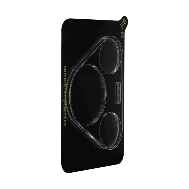 For Huawei Pura 70 ENKAY 9H Rear Camera Lens Tempered Glass Film(Black)
