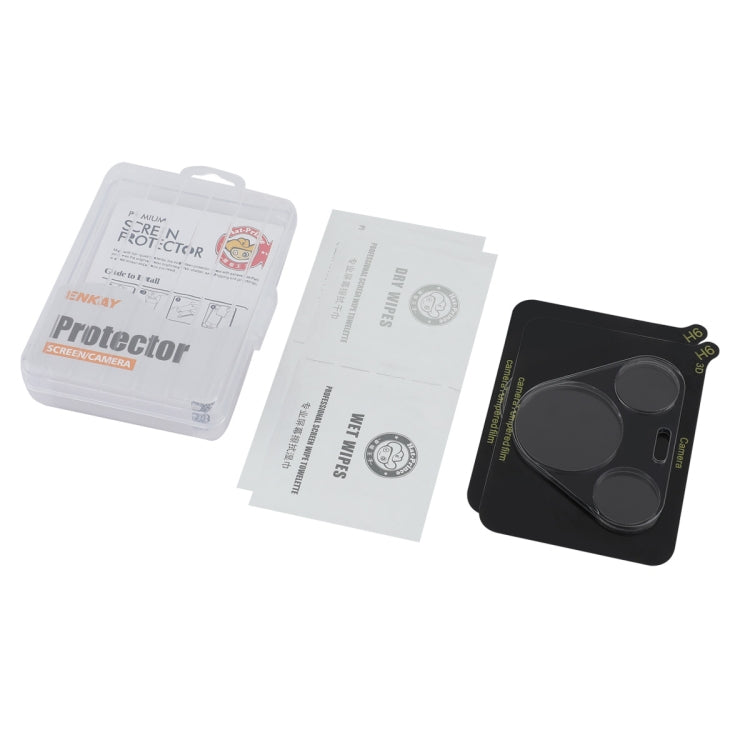 For Huawei Pura 70 Pro / 70 Pro+ 2pcs ENKAY 9H Rear Camera Lens Tempered Glass Film(Transparent)