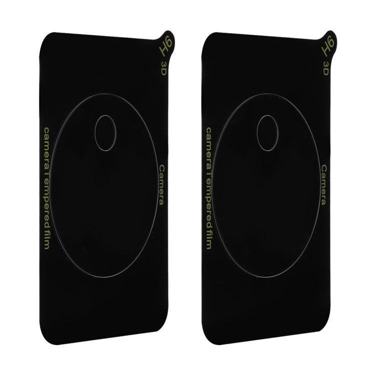 For OnePlus Ace 3 / 12R 2pcs ENKAY 9H Rear Camera Lens Tempered Glass Film(Transparent)