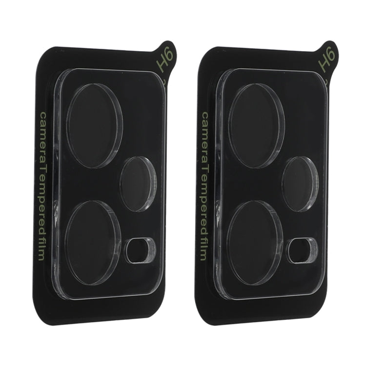 For Redmi Note 12 Pro 5G 2pcs ENKAY Hat-Prince 9H Rear Camera Lens Tempered Glass Film(Transparent)