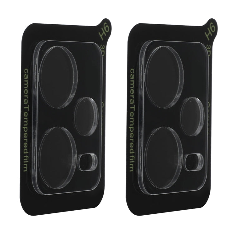 For Redmi Note 12 5G 2pcs ENKAY Hat-Prince 9H Rear Camera Lens Tempered Glass Film(Transparent)