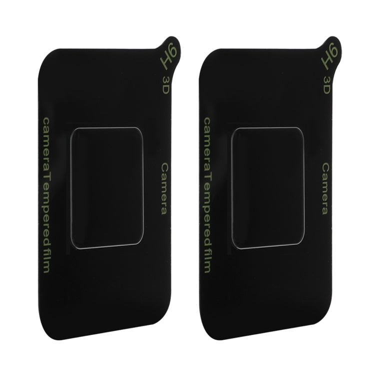 For Xiaomi 12T Pro 2pcs ENKAY Hat-Prince 9H Rear Camera Lens Tempered Glass Film(Transparent)