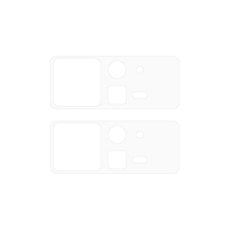 For Xiaomi Mix Fold 2 2pcs ENKAY Hat-Prince 9H Rear Camera Lens Tempered Glass Film(Transparent)