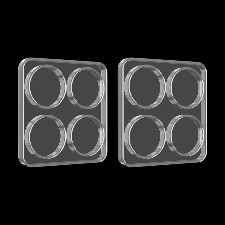 For Xiaomi 14T 2pcs ENKAY Hat-Prince 9H Rear Camera Lens Tempered Glass Film(Transparent)