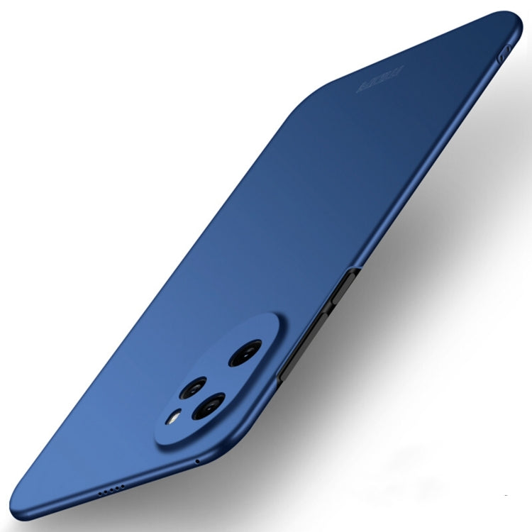 For Honor 100 Pro MOFI Frosted PC Ultra-thin Hard Phone Case(Blue)