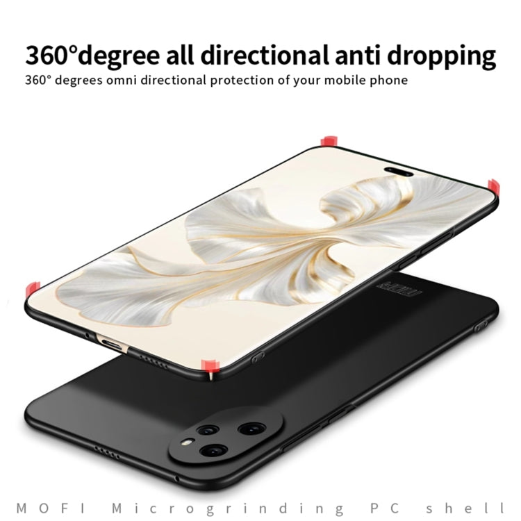 For Honor 100 Pro MOFI Frosted PC Ultra-thin Hard Phone Case(Blue)