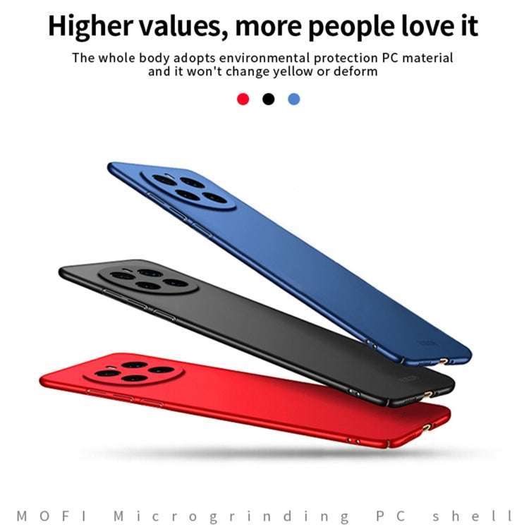 For Honor Magic7 MOFI Frosted PC Ultra-thin Hard Phone Case(Red)