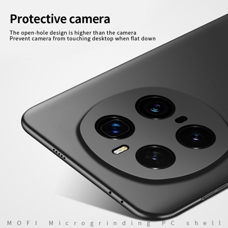 For Honor Magic7 Pro MOFI Frosted PC Ultra-thin Hard Phone Case(Blue)