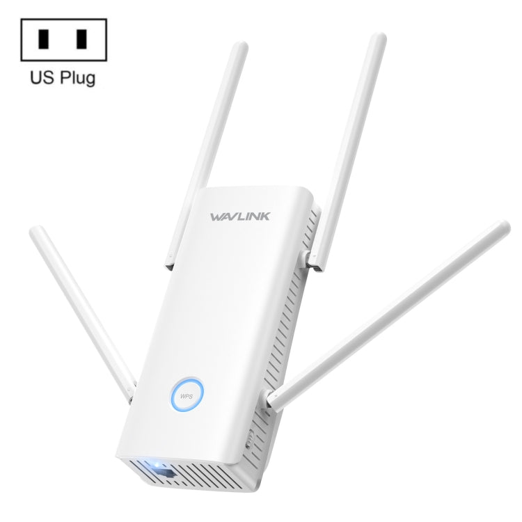 Wavlink WN583AX3 AX3000 Dual Band WiFi Repeater/AP/Router/Mesh Mode WiFi Extender, Plug:US Plug