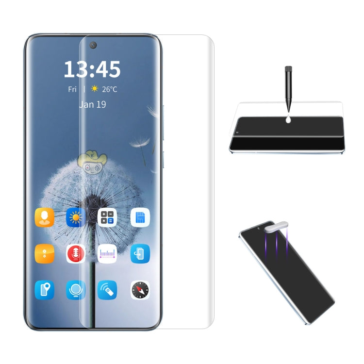 For vivo X90 Pro+ ENKAY Hat-Prince UV Full Glue Tempered Glass Film