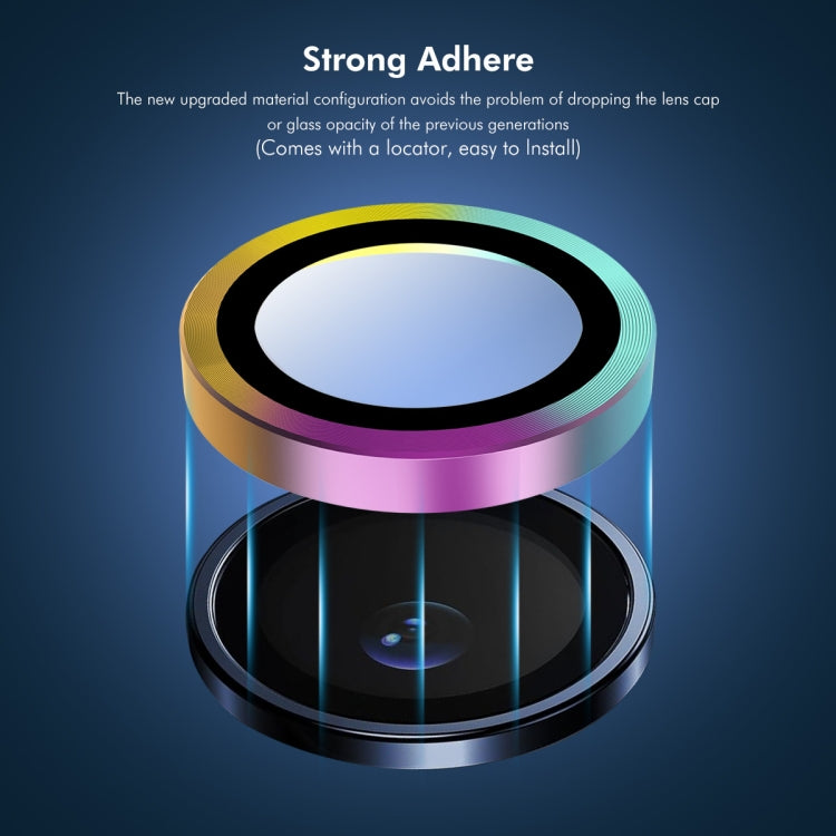 For iPad Pro 11 / 13 2025 / 2024 ENKAY Hat-Prince 9H Rear Camera Lens Aluminium Alloy Tempered Glass Film(Silver)