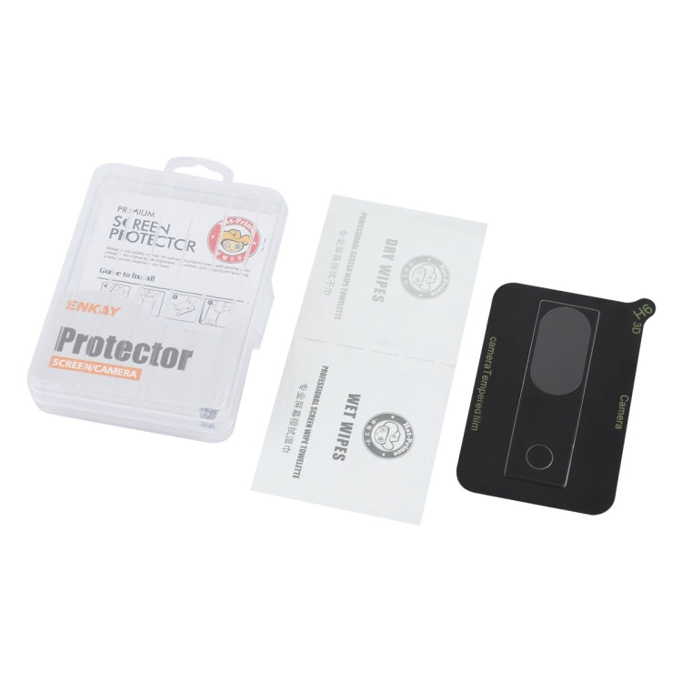 For Google Pixel 8a ENKAY 9H Rear Camera Lens Tempered Glass Film(Transparent)