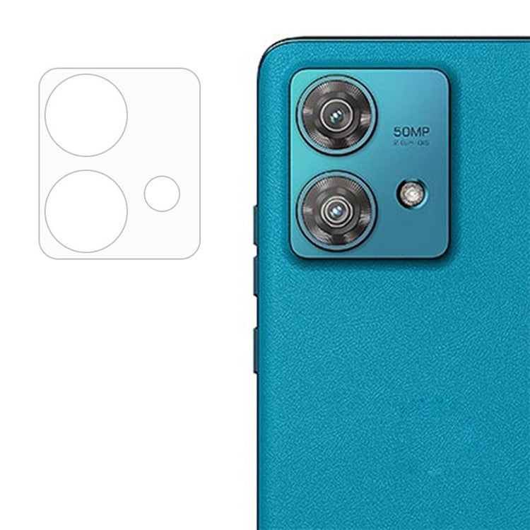 For Motorola Moto Edge 40 Neo ENKAY Hat-Prince 9H Rear Camera Lens Tempered Glass Film(Transparent)
